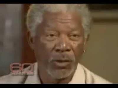 Morgan freeman solves the race problem.