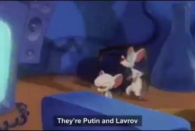 Putin and Lavrov (Pinky and the Brain Parody)