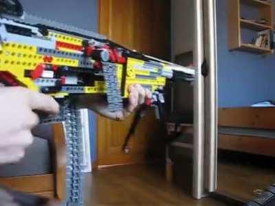 Machine Gun Make From Lego