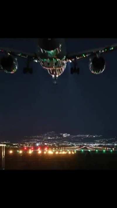 Landings on a clear night