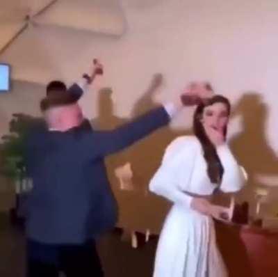 You jus't dont do this stuff on Serbian wedding