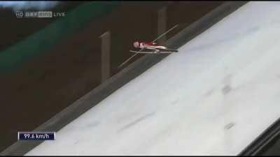 Ski jump world record, old but gold