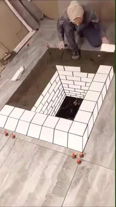 When a tiler is also an artist