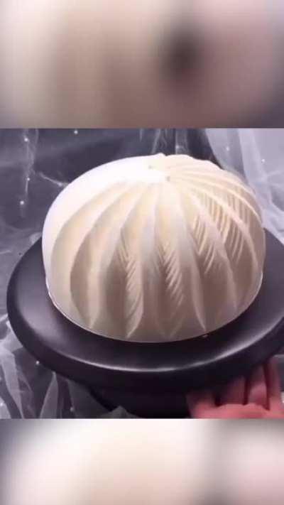 This cake decoration.