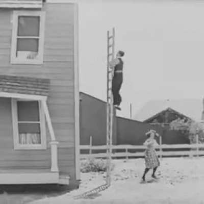 Buster Keaton’s stunts are still above and beyond!