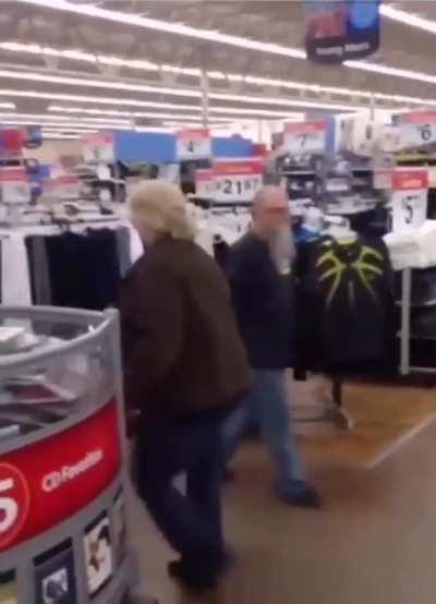 Walmart employee racial profiling two customers