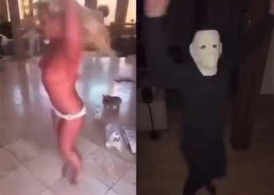 Britney vs Halloween slasher Michael Meyers: who won the dance off? 