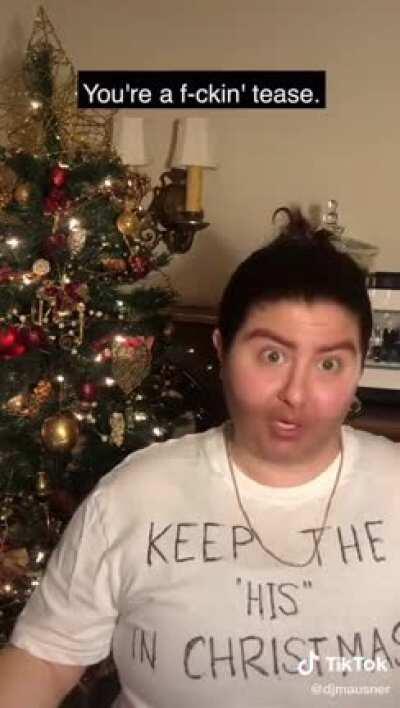 Guy who's insecure in his masculinity sings Christmas carols