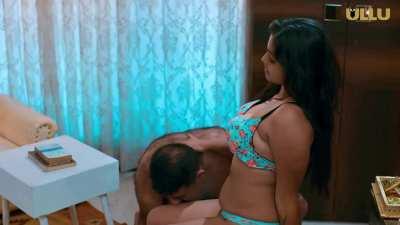 Bharti Jha with her favorite hairy uncle, my final scene of hers, part 4 of 6