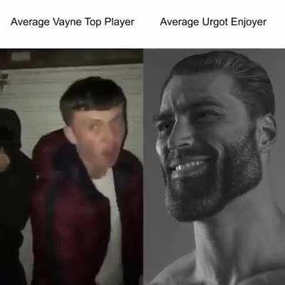 Average Chad Urgot enjoyers vs virgin vayne Top