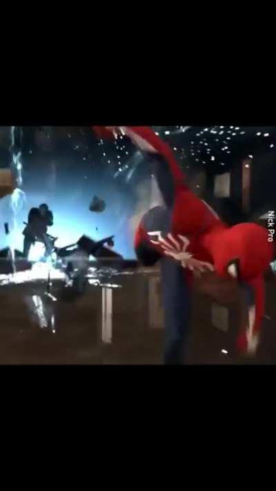 Stunts performed for Insomniac’s Spider-Man