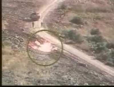 Bomb detonation by Hezbollah to Israeli soldiers 24/6/1996