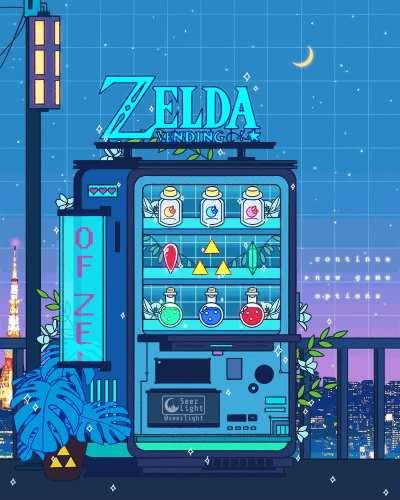 Zelda vending machine