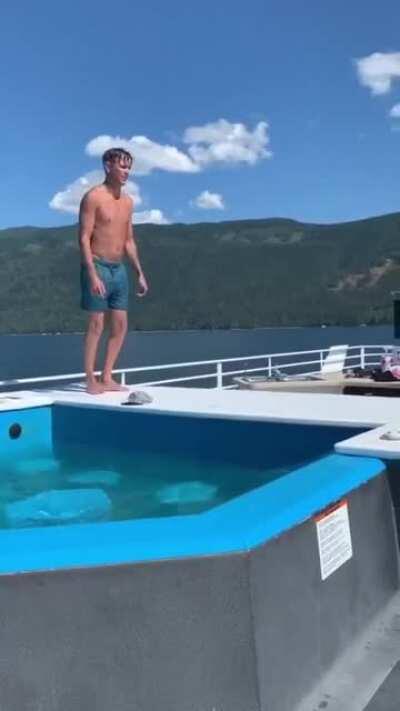 HMFT after I try to jump into a lake