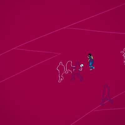 Lionel Messi Goal vs Getafe (Rotoscope Animation)