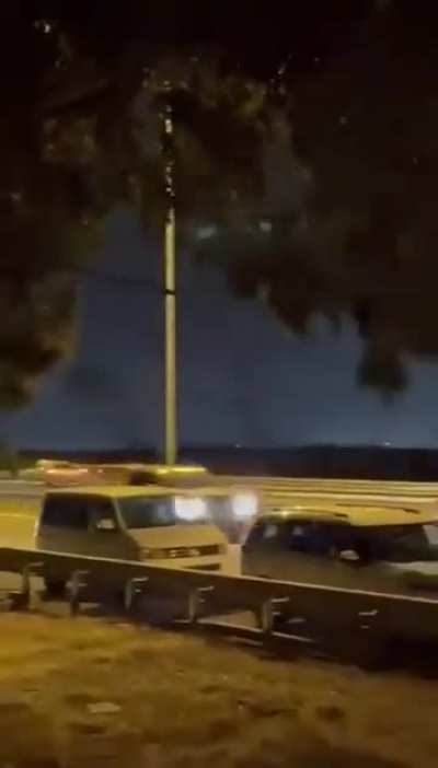 New footage showing explosions in the Tel Nof Air Base near Tel Aviv.