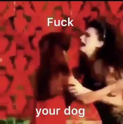 Annoying ass dog