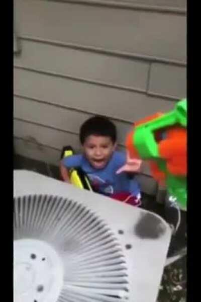 Kid murdered by nerf gun