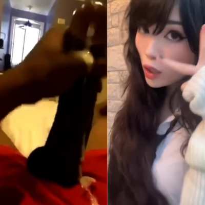 Asian BBC BabeCock Big Dick Cumshot Pale Petite Split Screen Porn Porn GIF by beans69