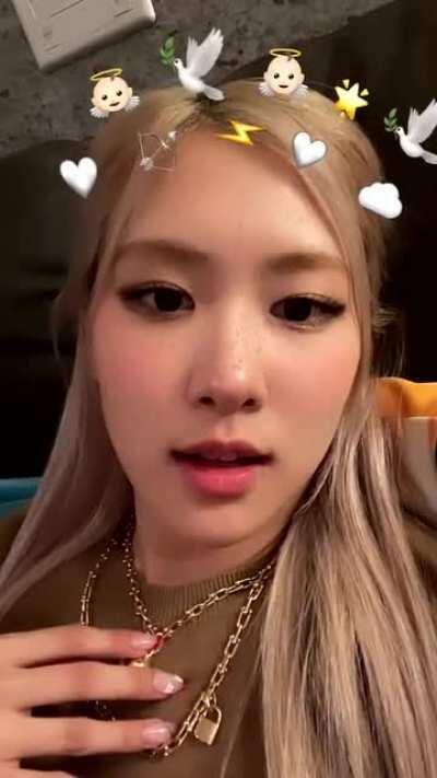 210131 Rosé IG Live