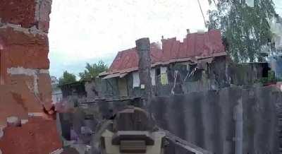 Ukrainian Elite forces from GUR (Main Directorate of Intelligence) helping to hold off invaders in Kharkiv direction