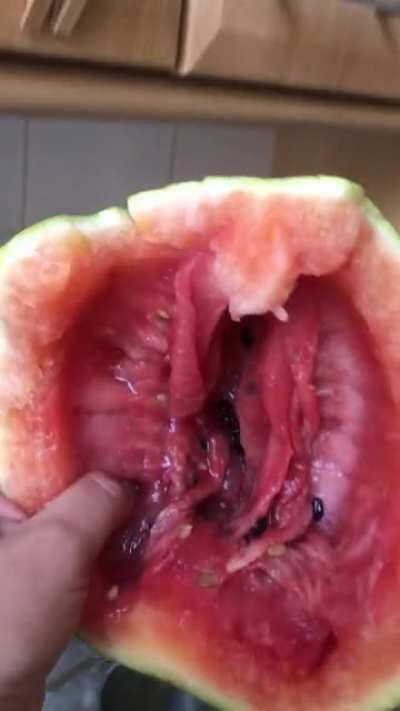 Would you eat this watermelon?