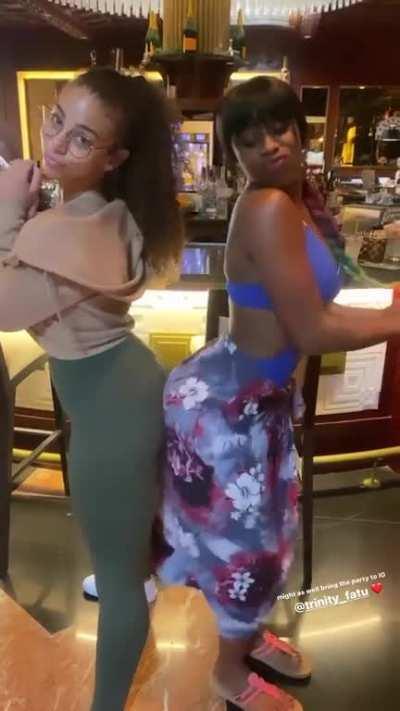 Samantha Irvin & Trinity Fatu (FKA WWE’s Naomi)