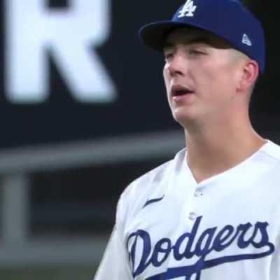 Highlight] Bobby Miller to Zach McKinstry after hitting him with a pitch:  “Man shut the fuck up that wasn't on purpose” : r/baseball