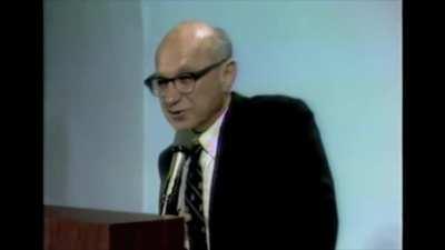 Milton Friedman Explains how Only Government can Create Inflation