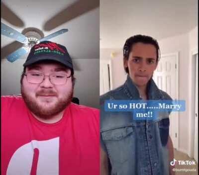 The left is obviously joking but the guy on the right...