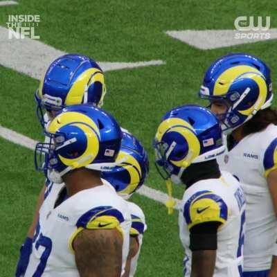 [Mic'd Up] Puka Nacua trying to convince Cooper Kupp to watch anime