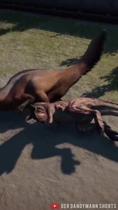 Deinocheirus animation ( Credit : Der DandyMann Shorts)