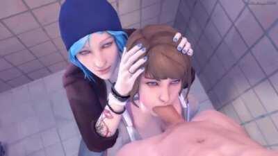 Chloe/Max Shower Mischief (Madruga, Saritabelle) [Life is Strange]