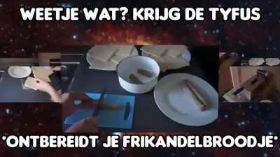 GEEN FRIKANDELBROODJE VOOR JOU 🤬🤬🤬