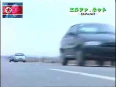 North Korean car commercial