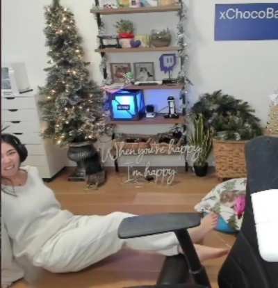 xChocoBars using a foam roller - December 2022