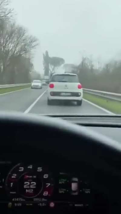 Calmest Italian in traffic