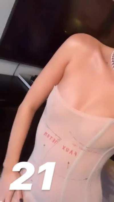 see through dress pt1🤤