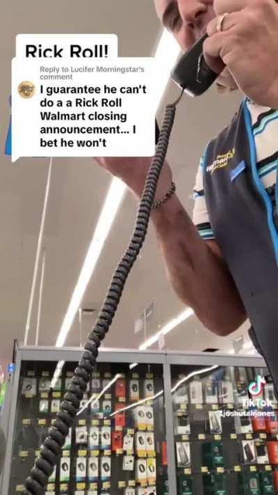 Walmart Rick Roll