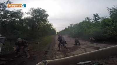 Ukrainian 95th Air Assault Brigade forces clash with 