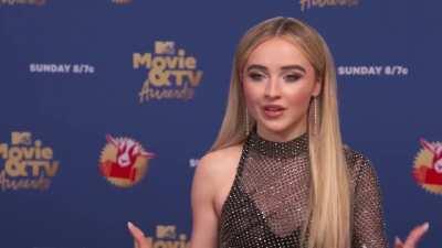 Sabrina Q&A at MTV Movie & TV awards