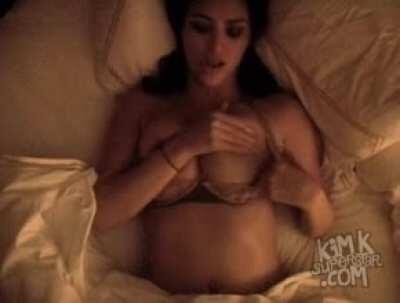 Kim Kardashian Massive Bare Titties