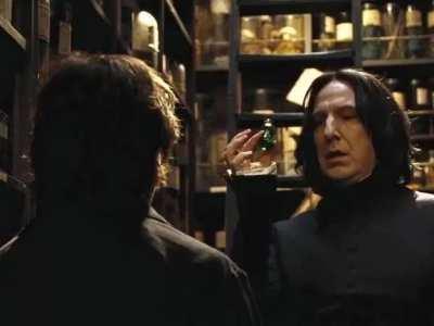 Snape on the dangers of the Polyjuice Potion.