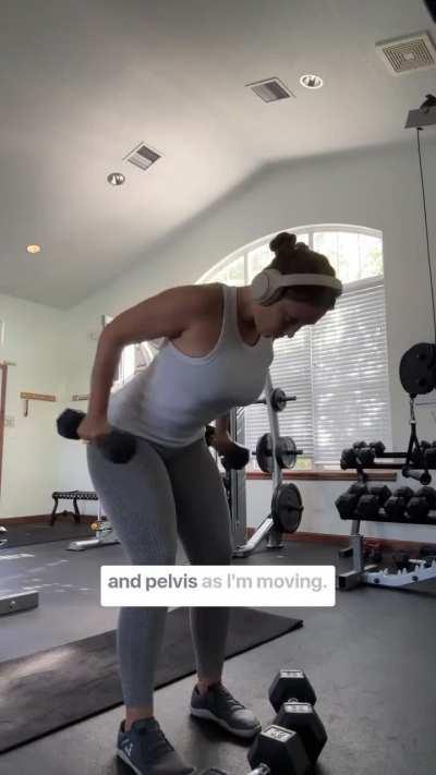 Nicole work out part 2