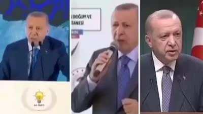 Recep Tayyip Erdoğan'ın birkaç gün ara ile yaptığı açıklamalar. (Haziran-Temmuz 2021)