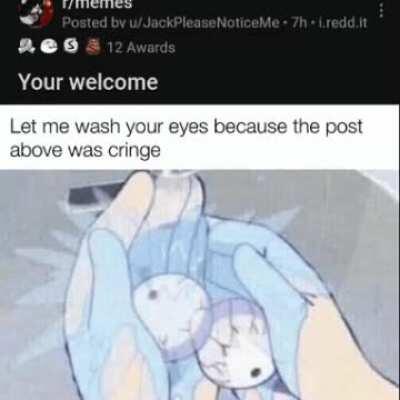 Thank you for cleansing my eyes, kind Redditor.