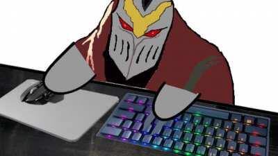 I made a zed keyboard overlay, yes I know I suck at drawing.