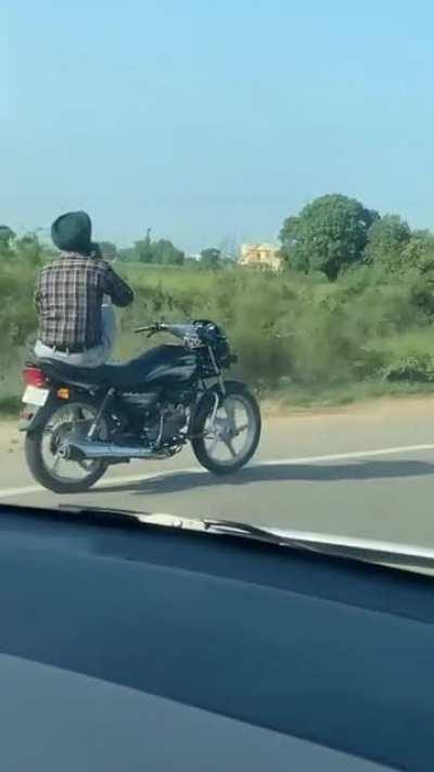 Tesla bike spotted in India :)