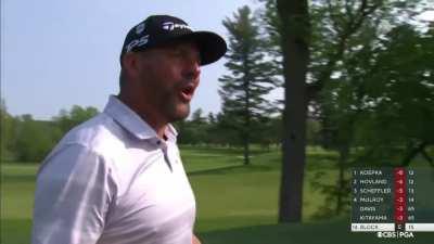 Michael Blocks hole in one in the final round of PGA Championship.