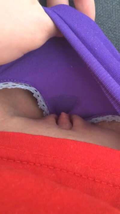 Daughters young throbbing pussy